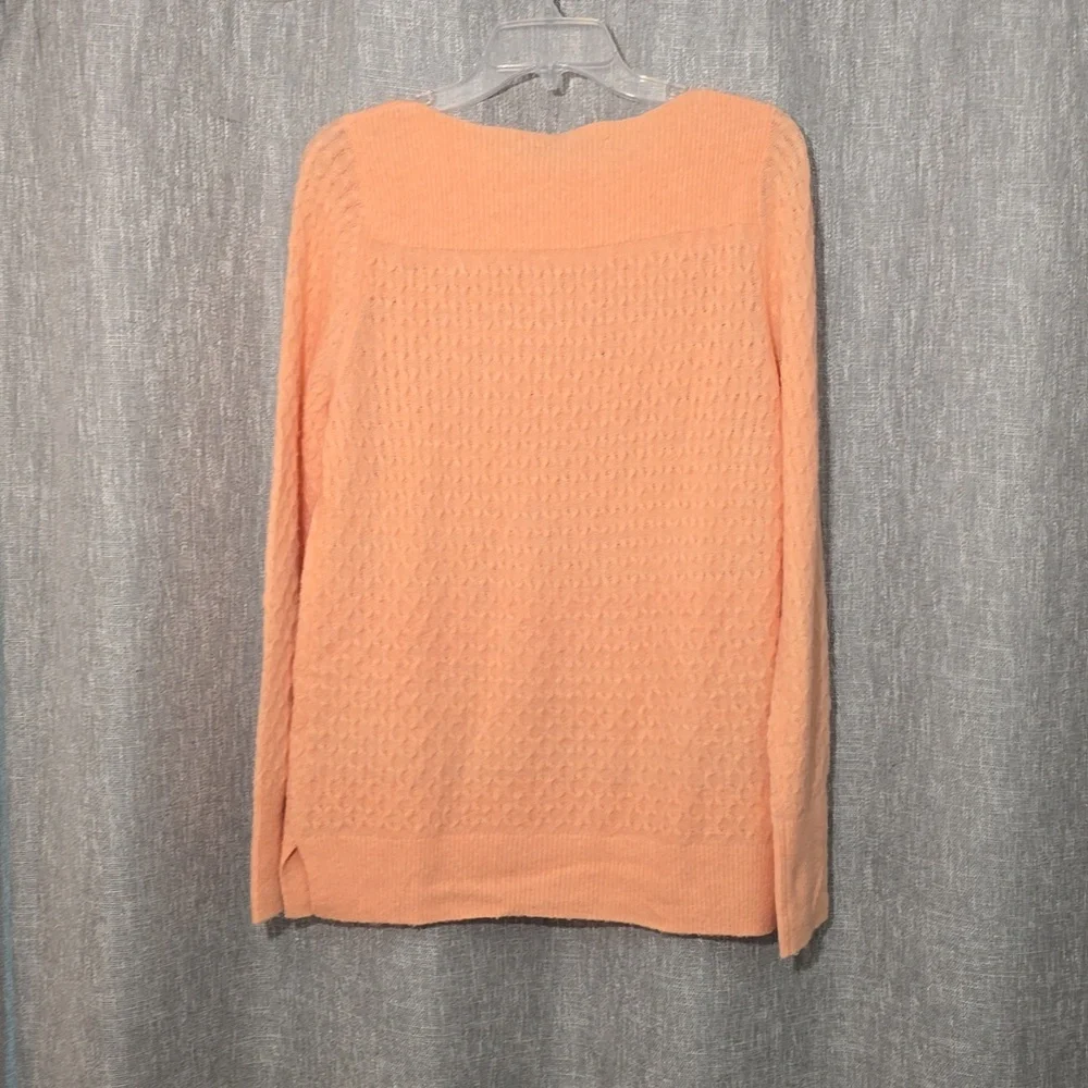 Loft Peach Color Tunic Sweater - Picture 2 of 7
